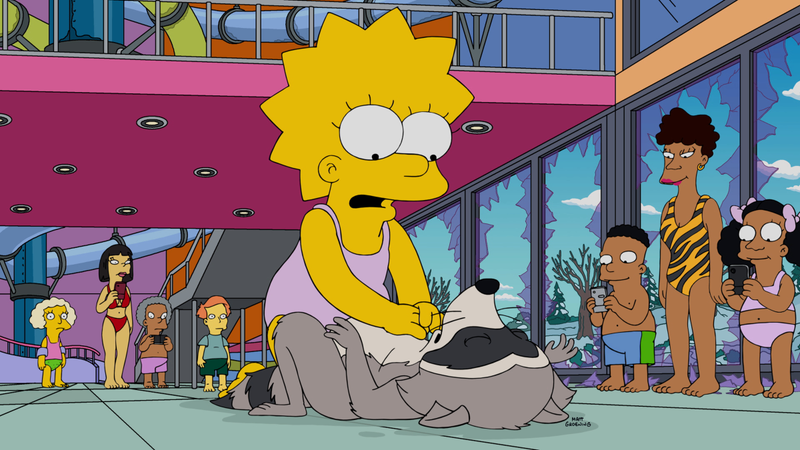 Illustration for article titled Lisa gets carried away with power on The Simpsons